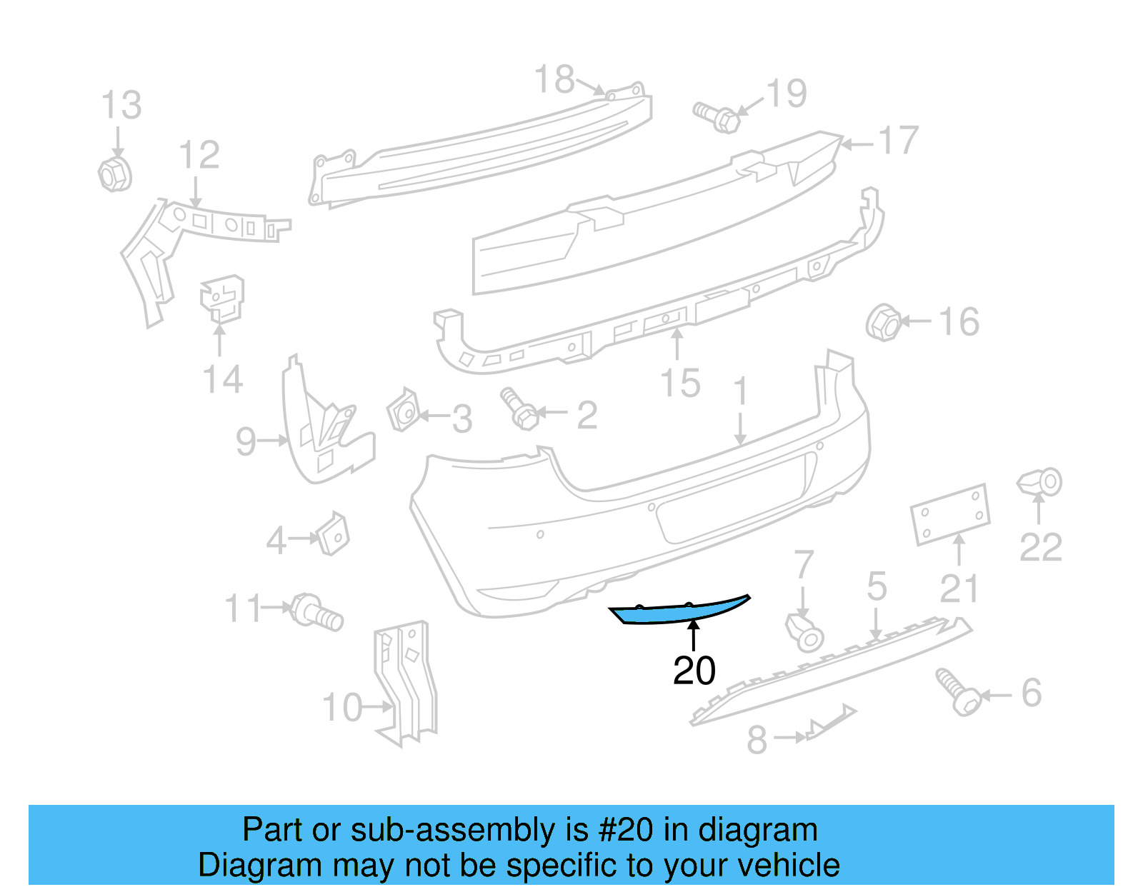 Reflector 5K0-945-105-H - View 10