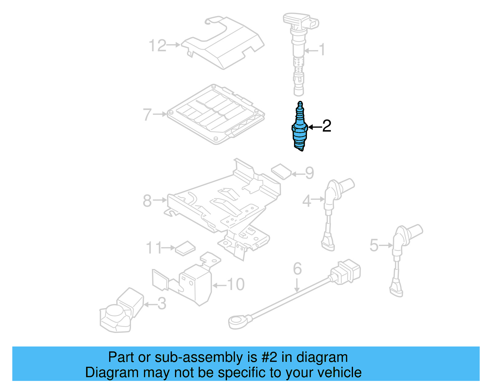Spark Plug 101-905-600-C - View 16