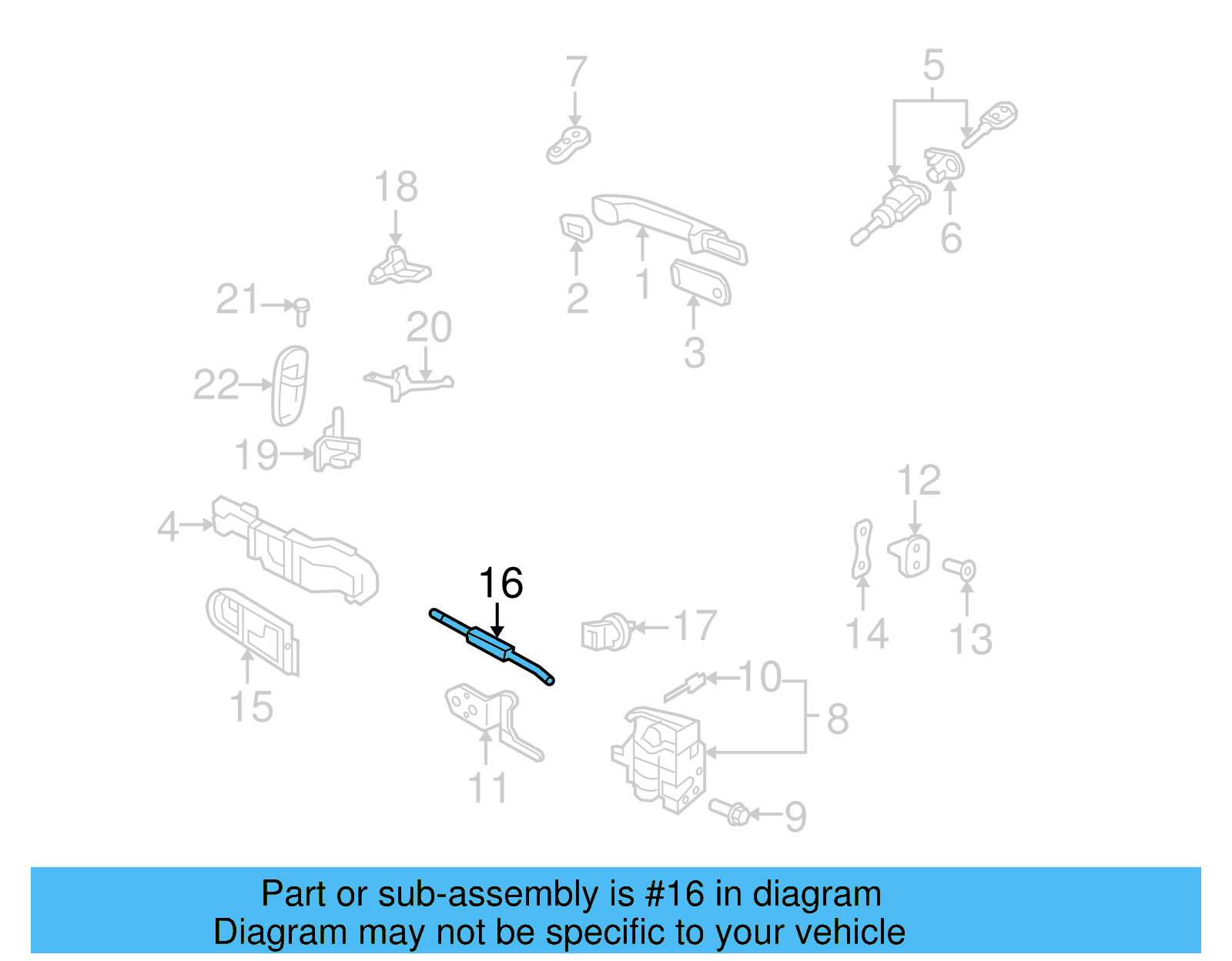 Lock Cable 1C0-837-085-F