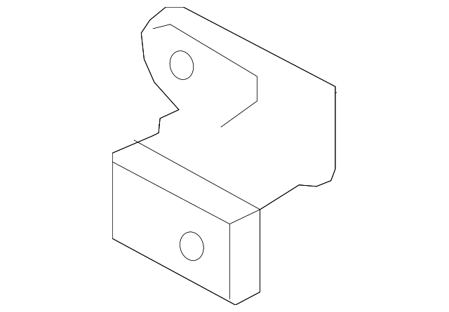 Upper Hinge 5N0-831-401 - View 2