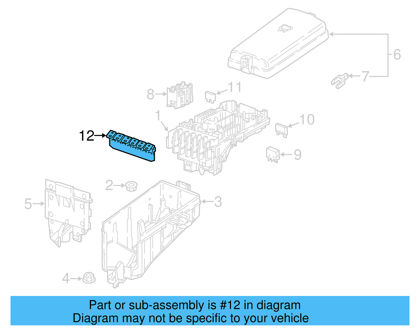 Main Fuse 5Q0-937-629-G - View 10