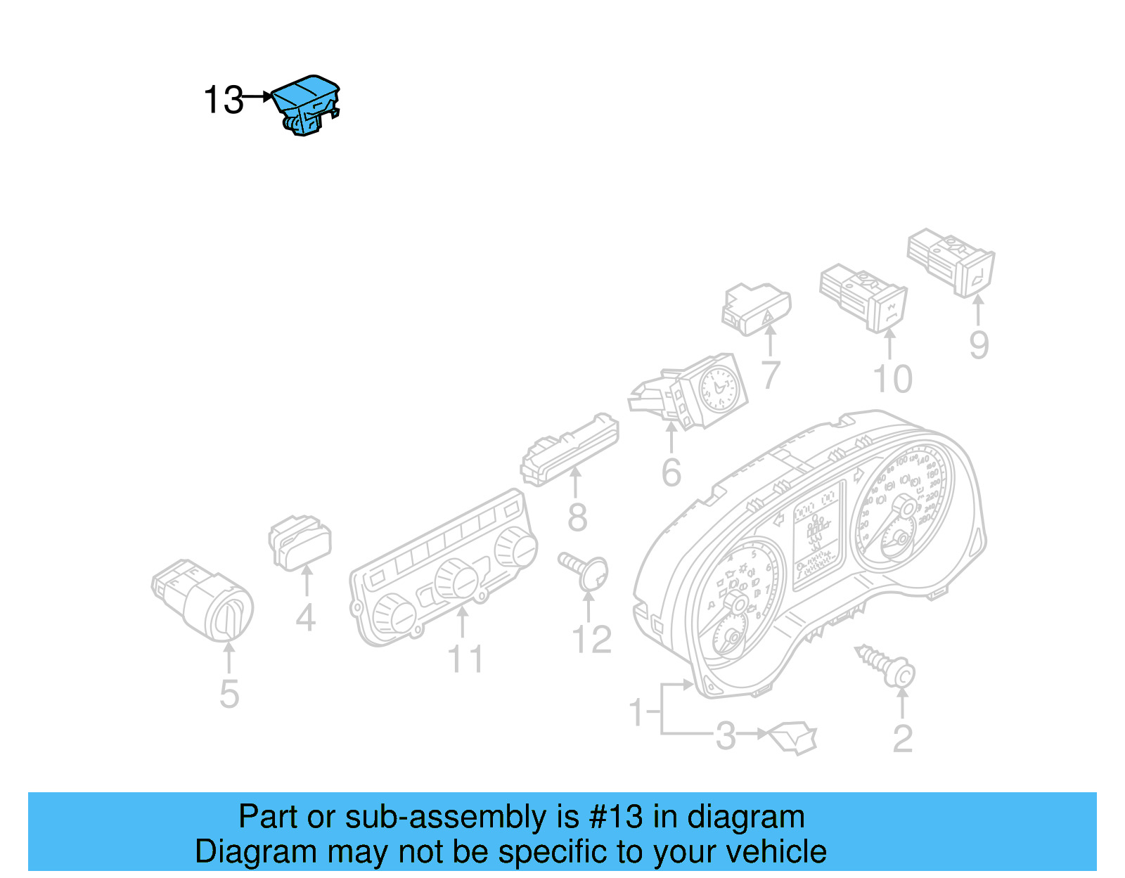 Sunlight Sensor 561-907-539-C-4PK - View 3
