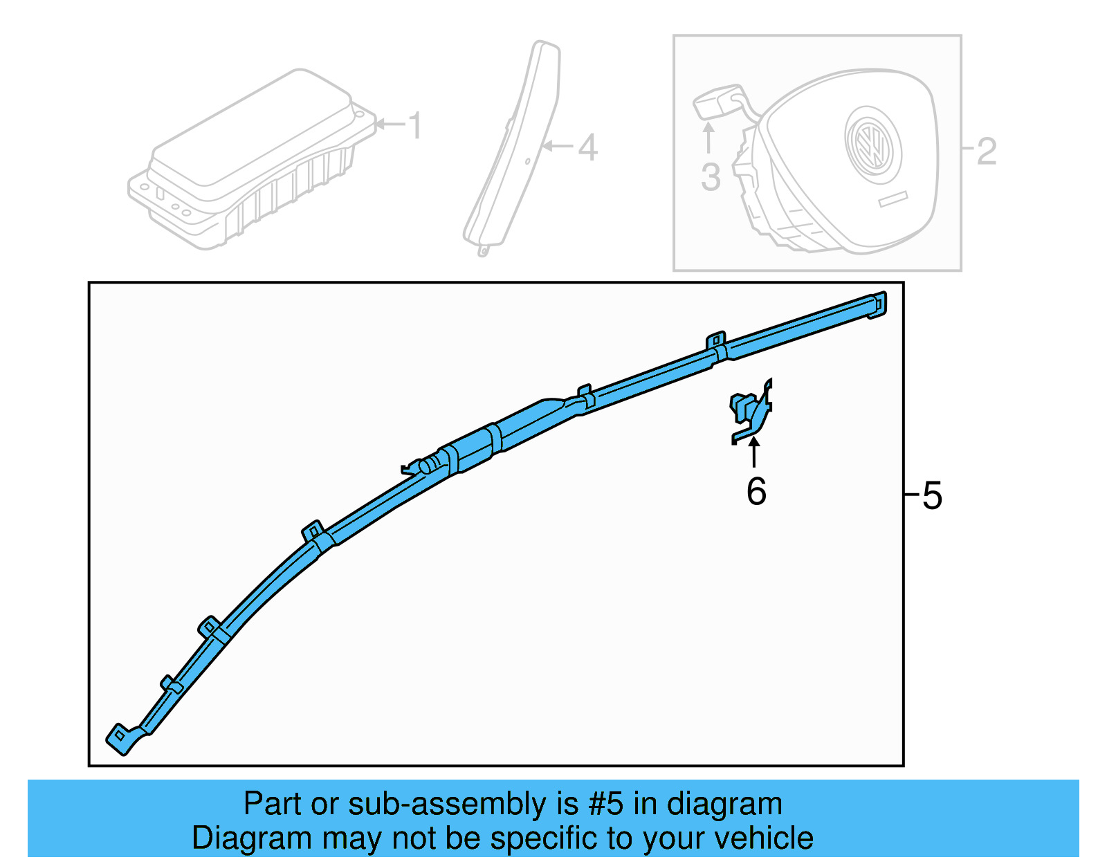 Inflator Curtain 5GM-880-742-J