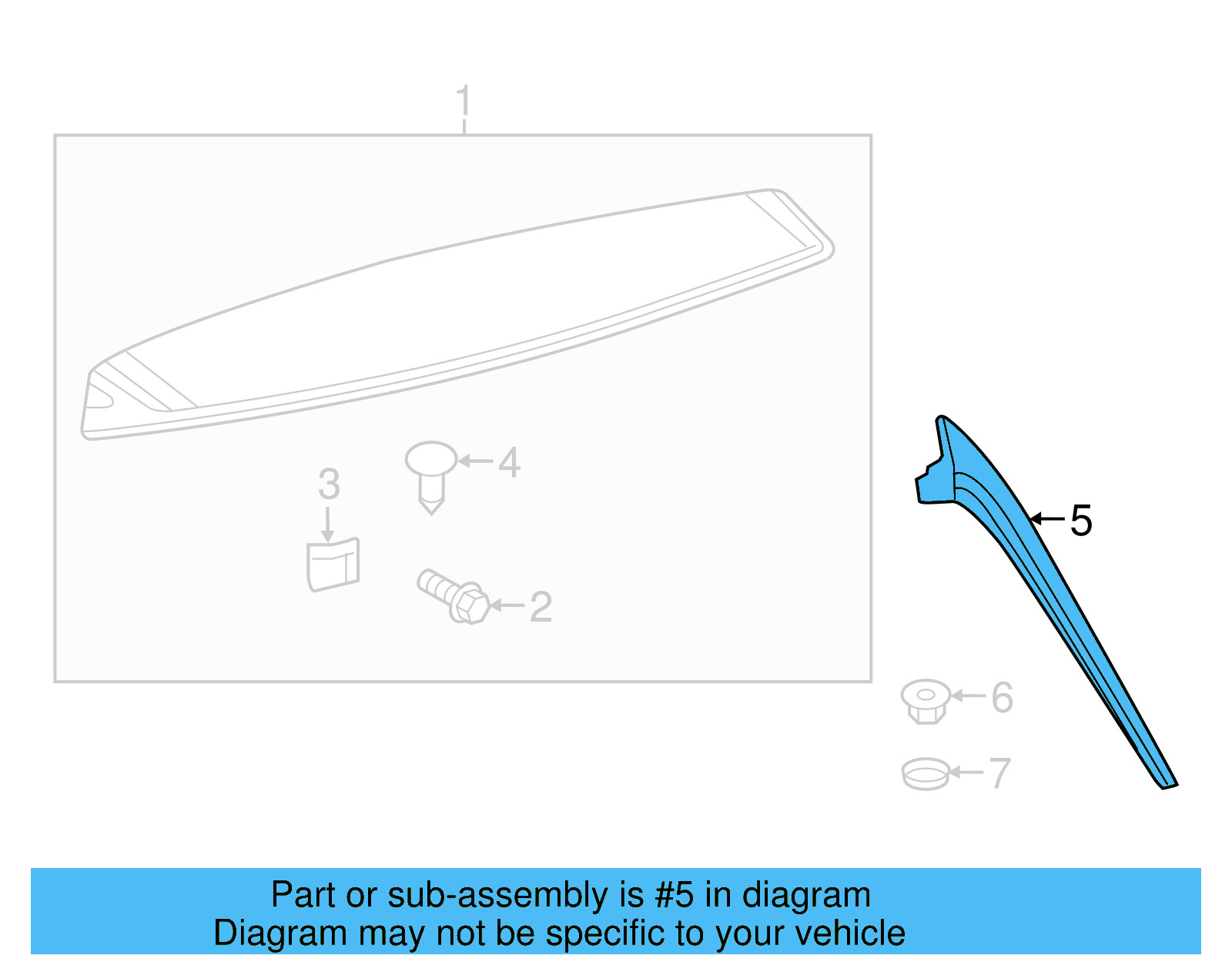 Spoiler End 5G6-805-945-C-041 - View 10