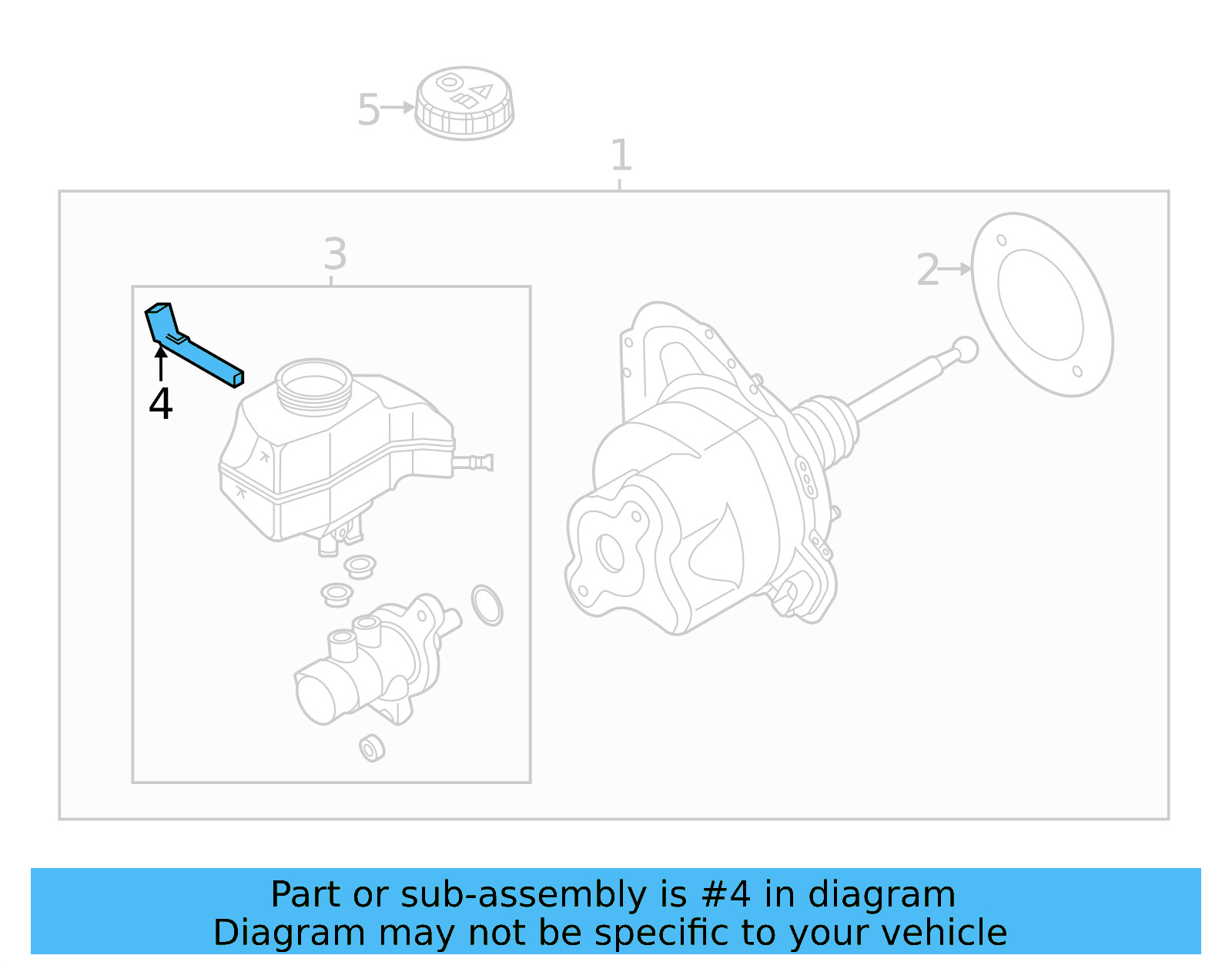 Fluid Level Sensor 3Q0-611-377 - View 4
