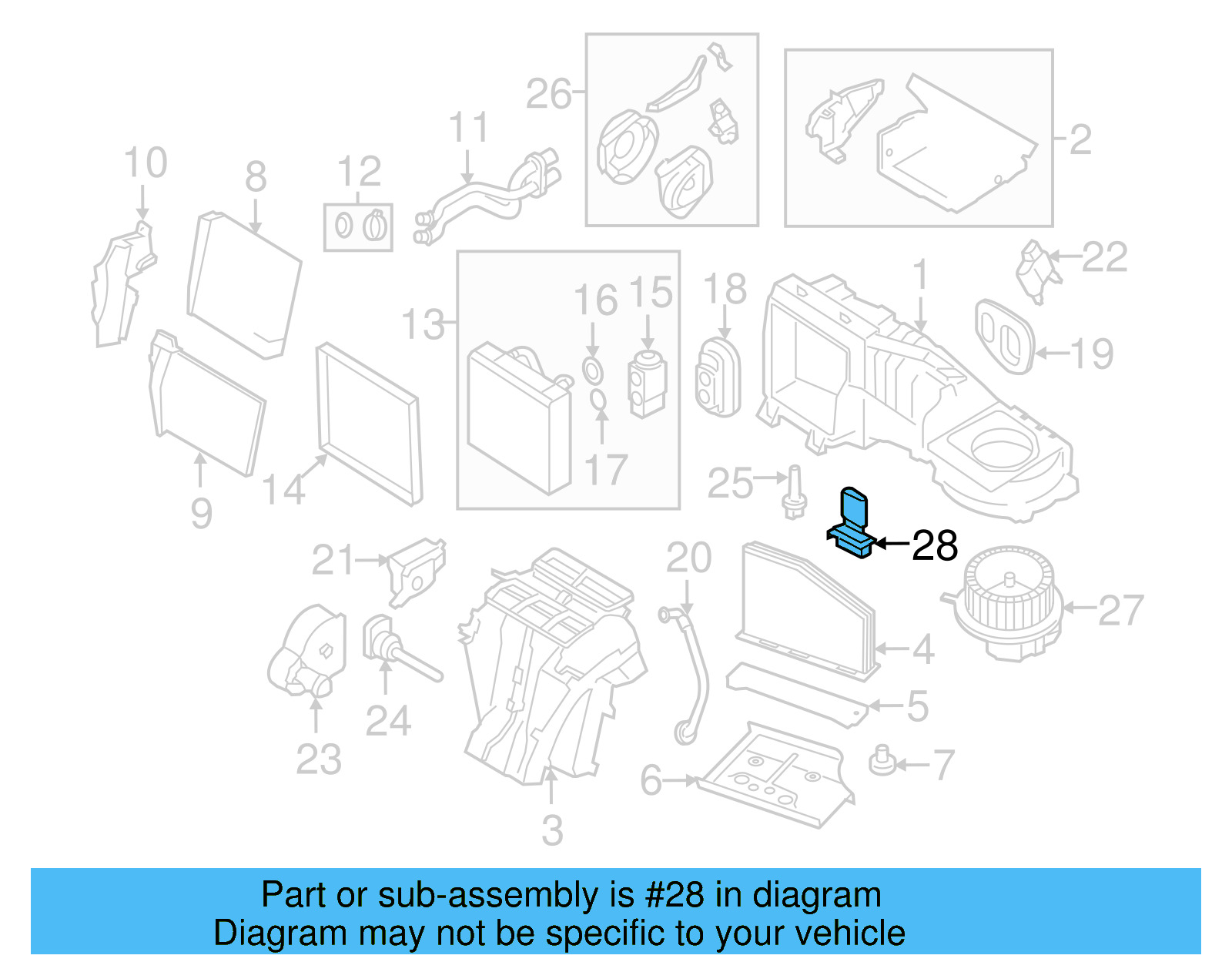 HVAC Blower Motor Resistor 1K0-959-263-B - View 6