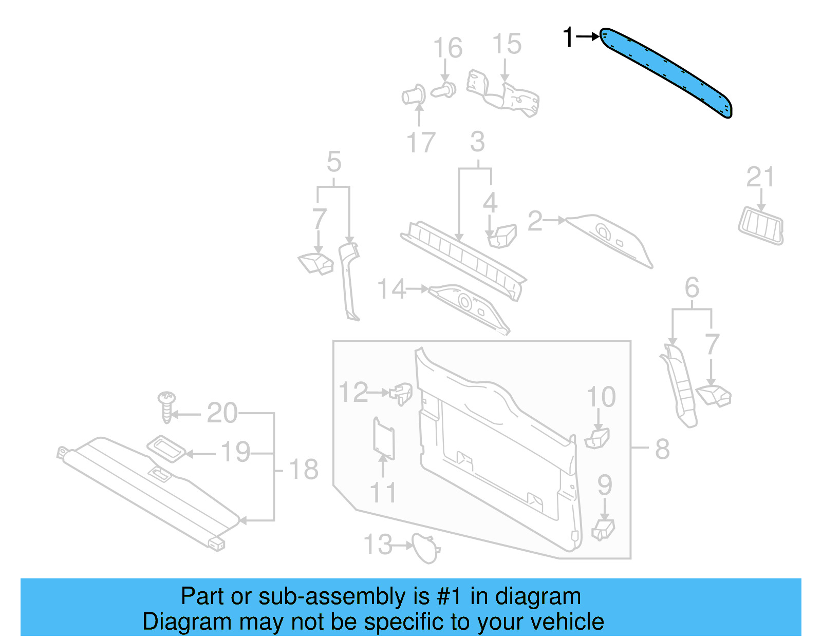 Upper Cover 7L6-867-515-H-9B9 - View 4