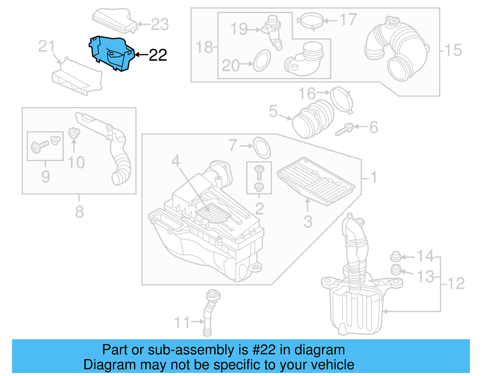 Inlet Connector 5K7-805-962-9B9 - View 4