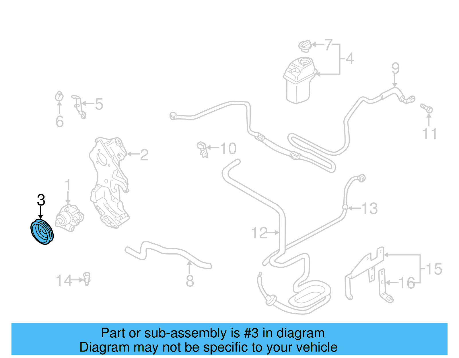 Pulley 06H-145-255-E - View 6