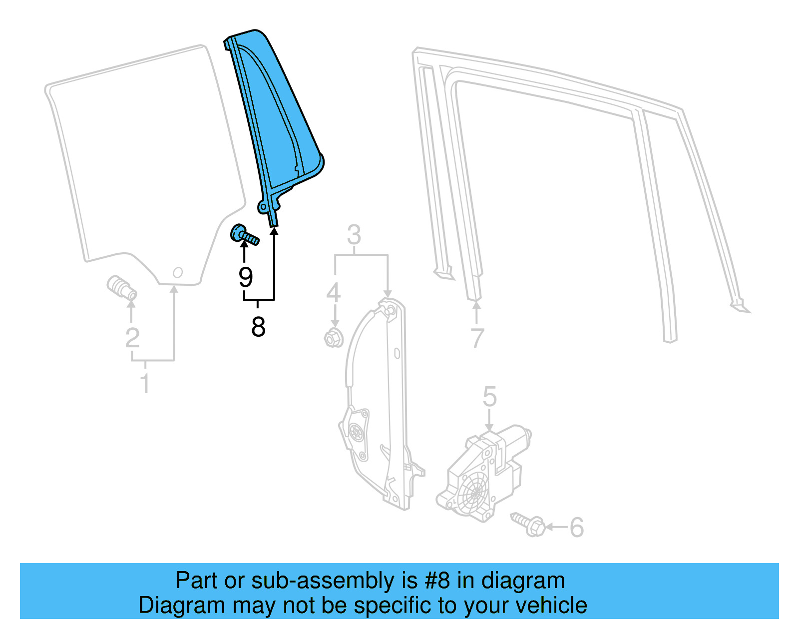 Fixed Glass 3CN-845-213-A - View 4