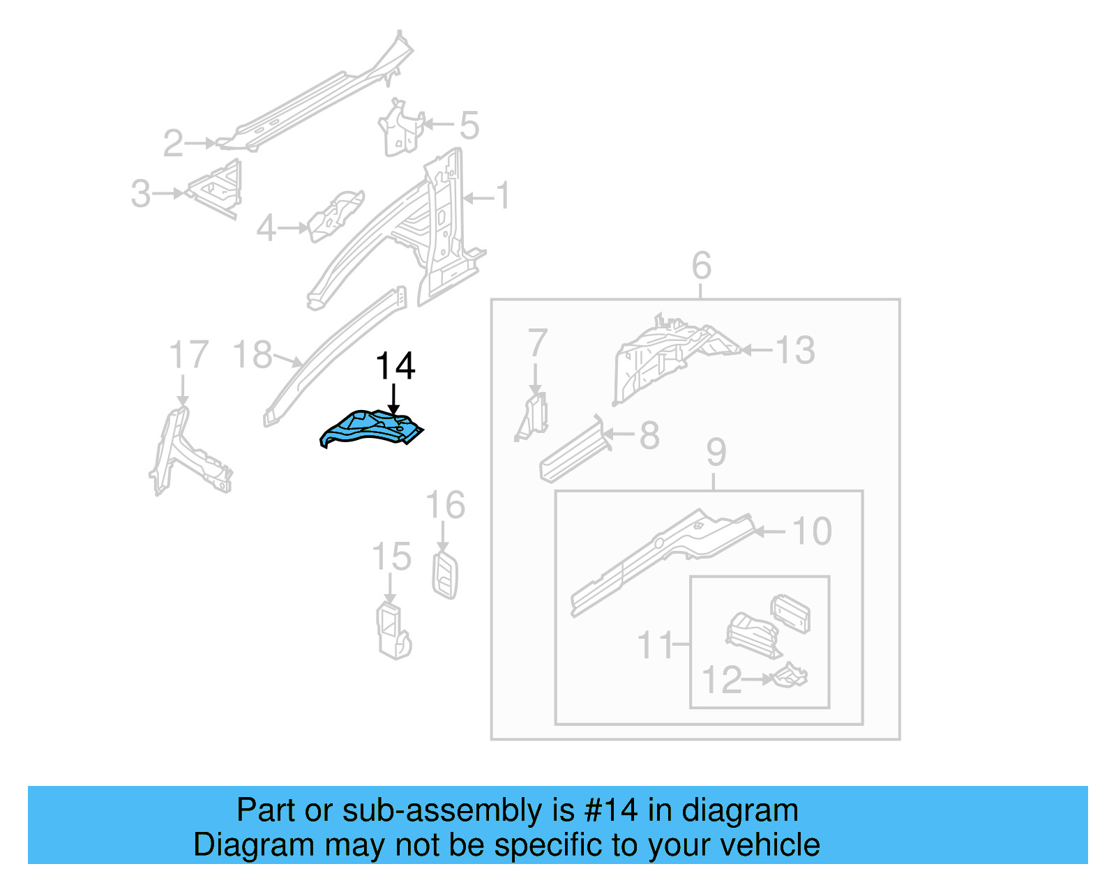 Apron Reinforced 7L0-803-689-B - View 4