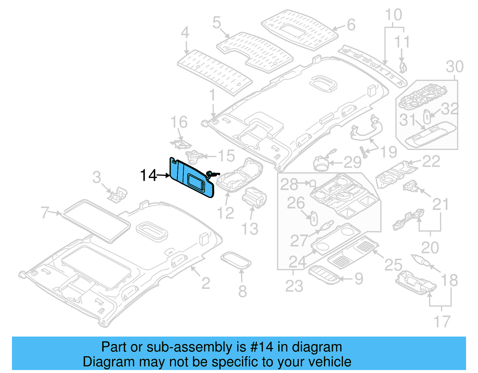 Sun 1K0-857-551-AH-2F4 - View 15