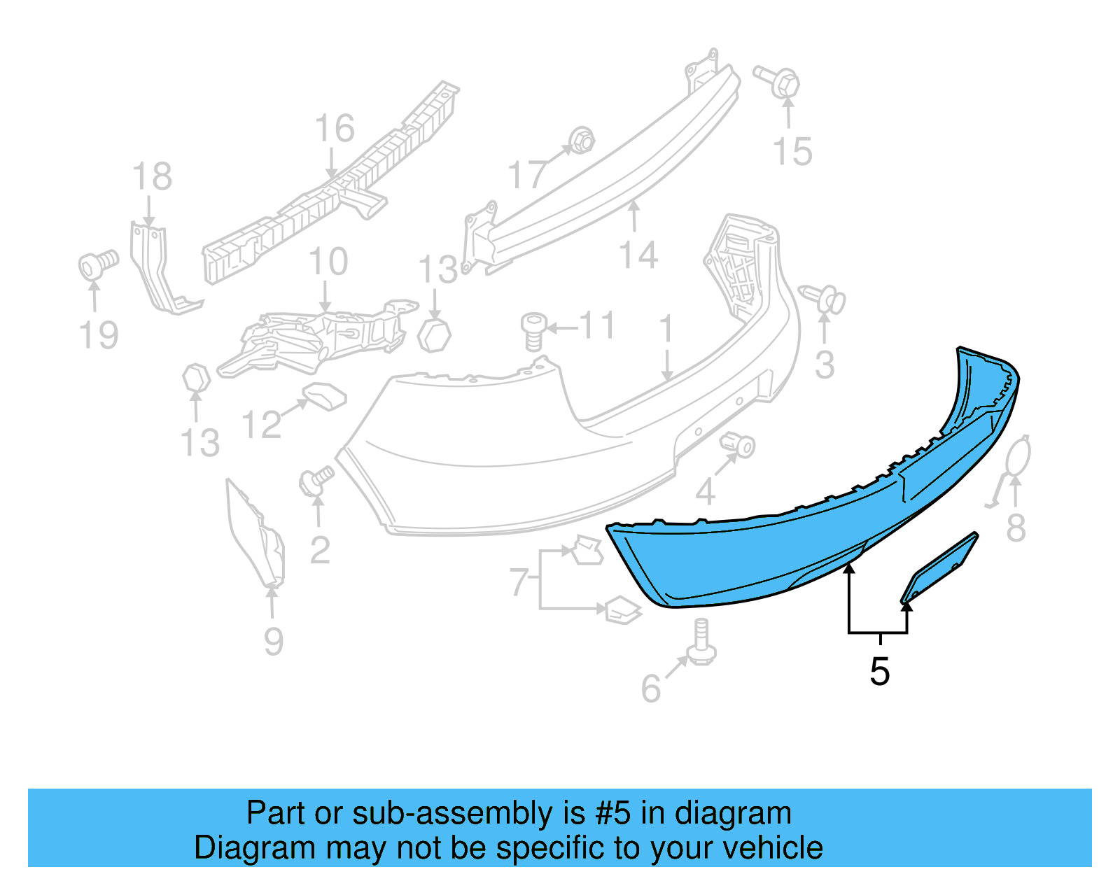 Spoiler 1K6-807-521-E-9B9 - View 2
