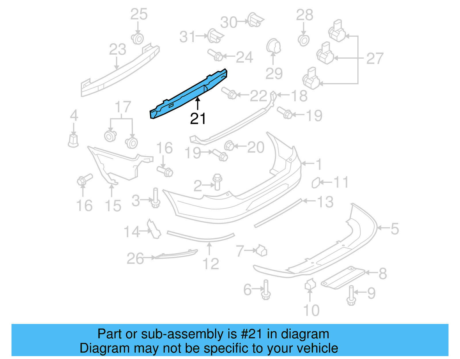 Absorber 3C8-807-252-B - View 4