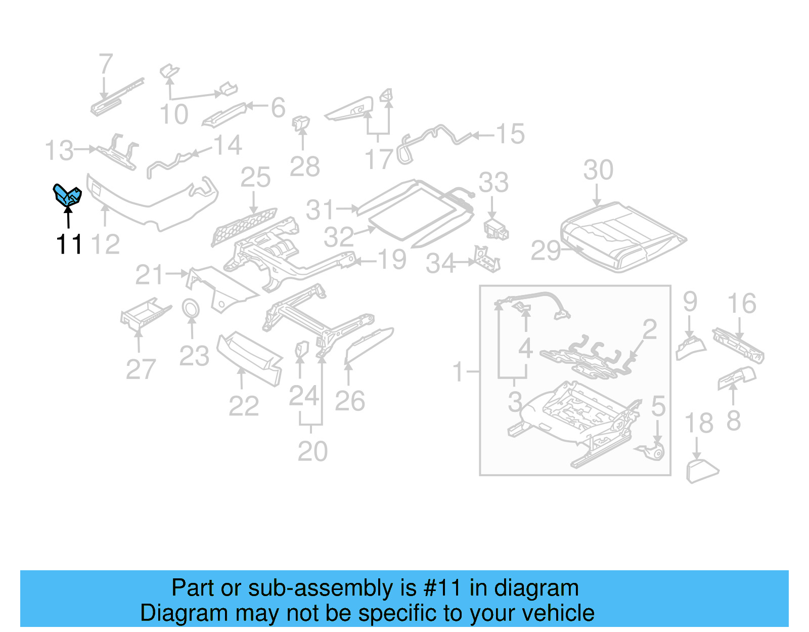 Adjust Handle 7L0-881-253-E-7G8 - View 3