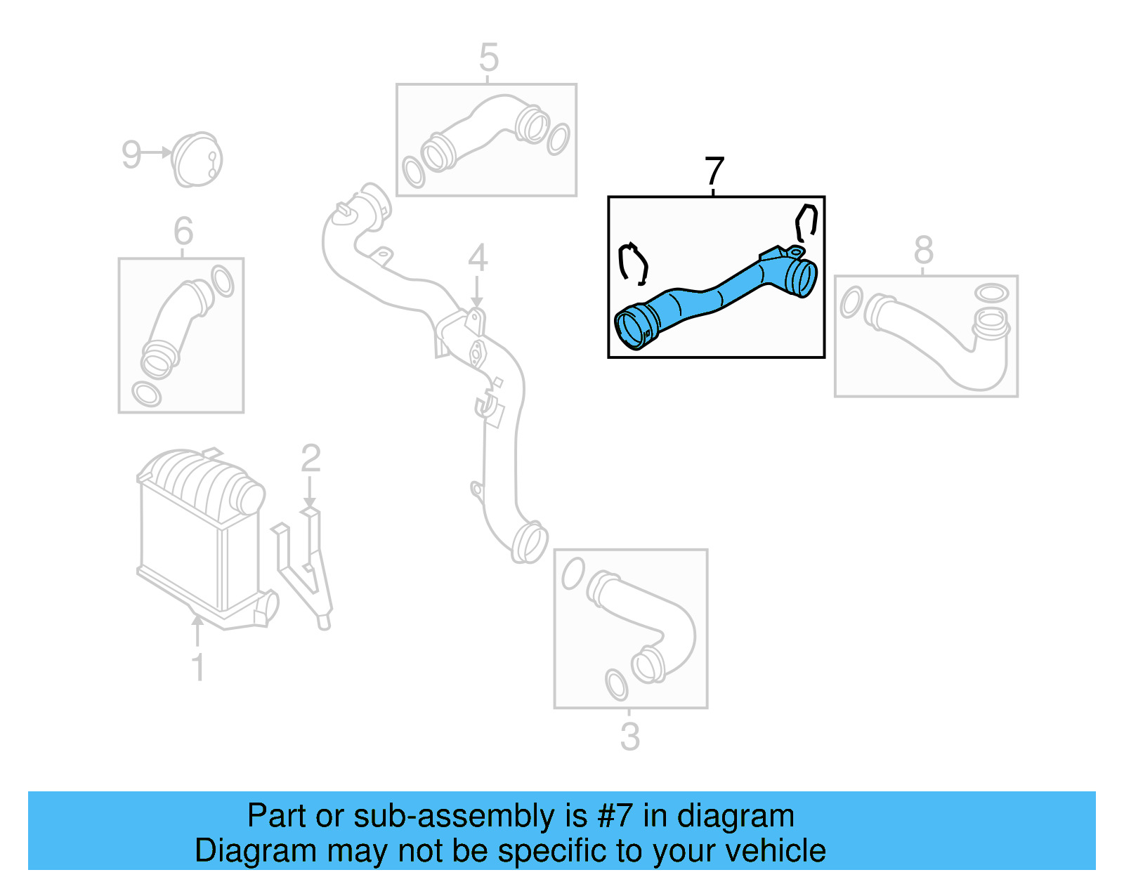 Air Tube 1J0-145-840-H - View 14