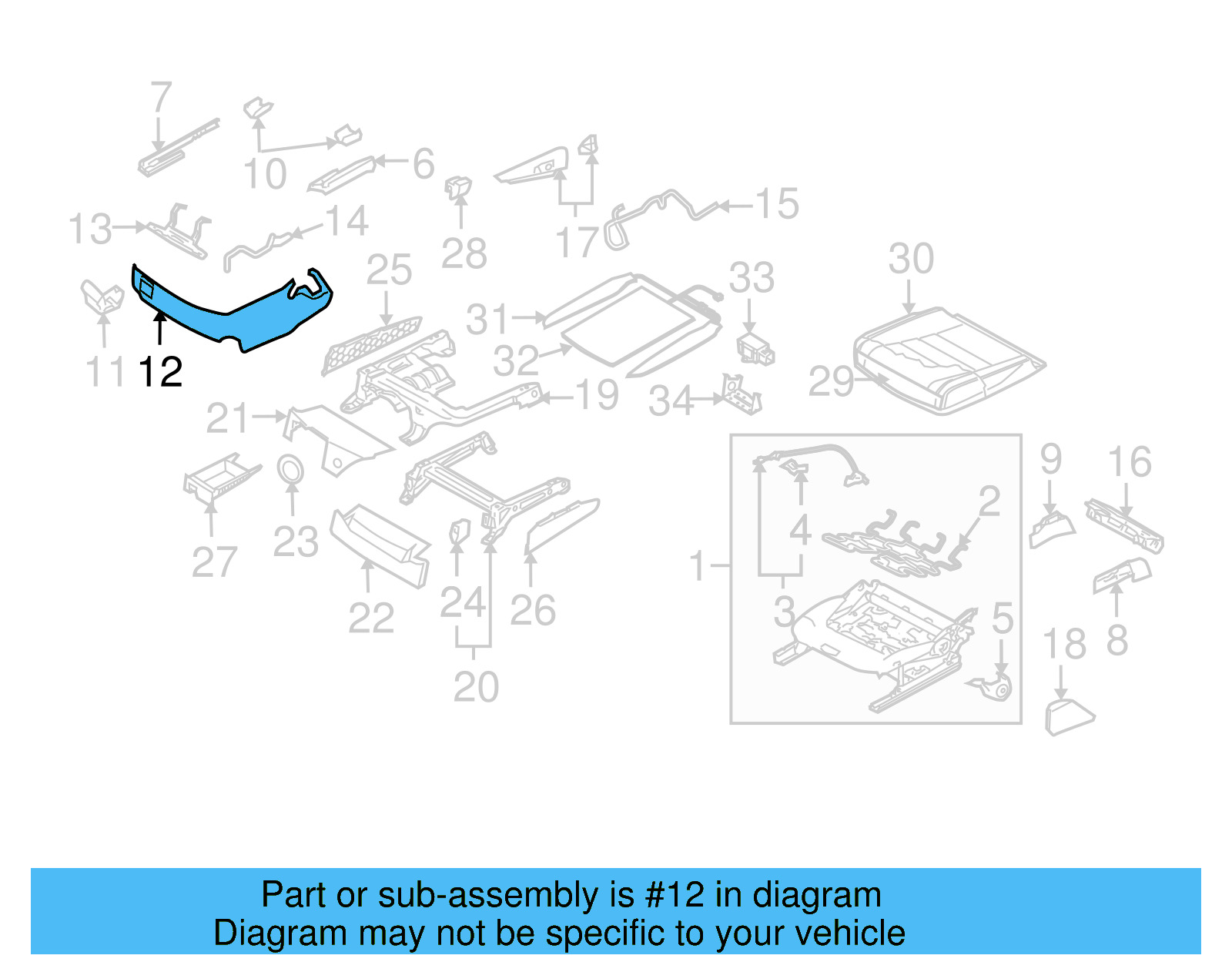 Lower Cover 7L6-881-317-A-71N - View 3