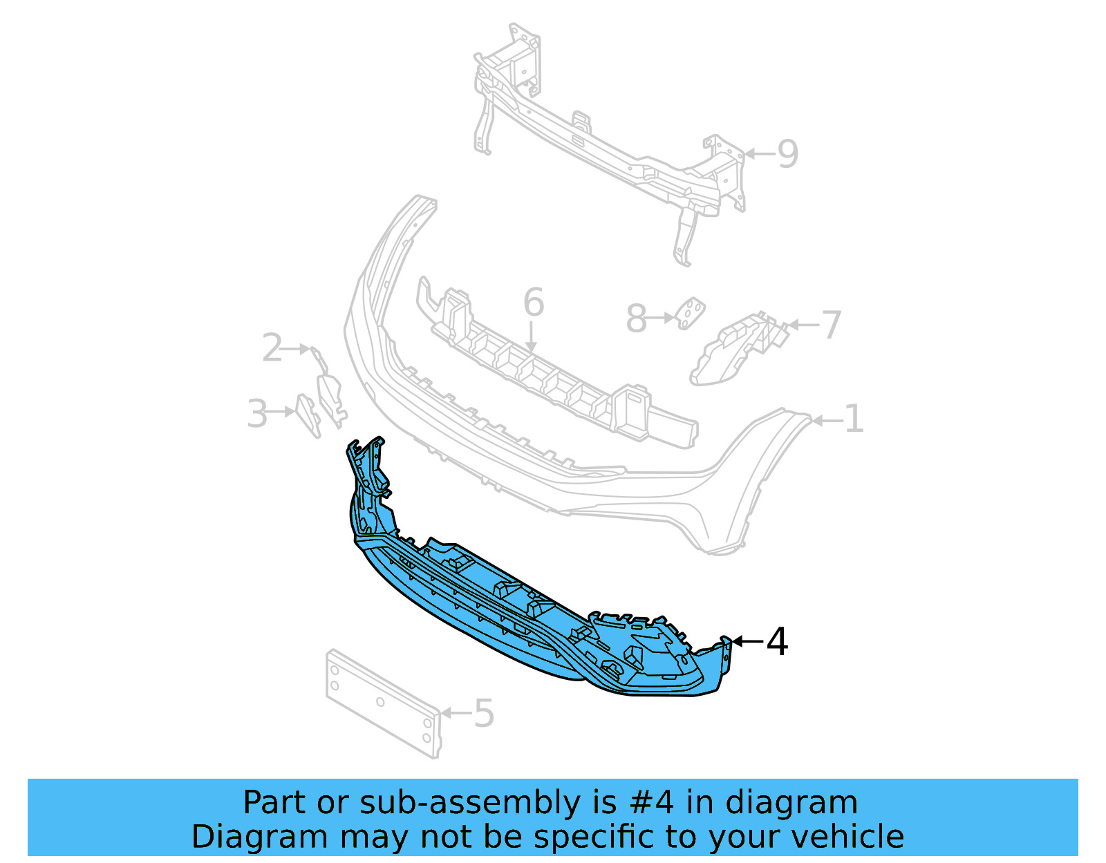 Spoiler 5NN-805-903-K-9B9 - View 4