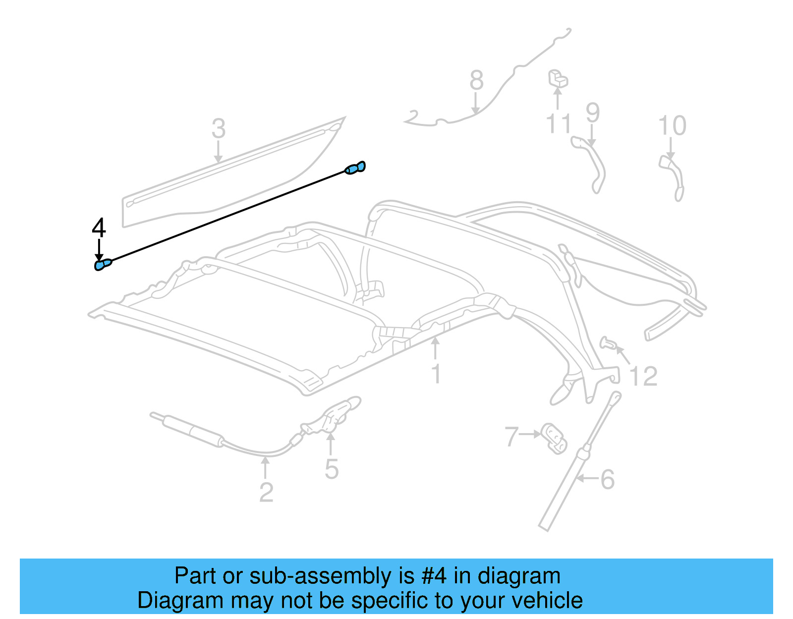 Tension Cable 1E0-871-971 - View 8