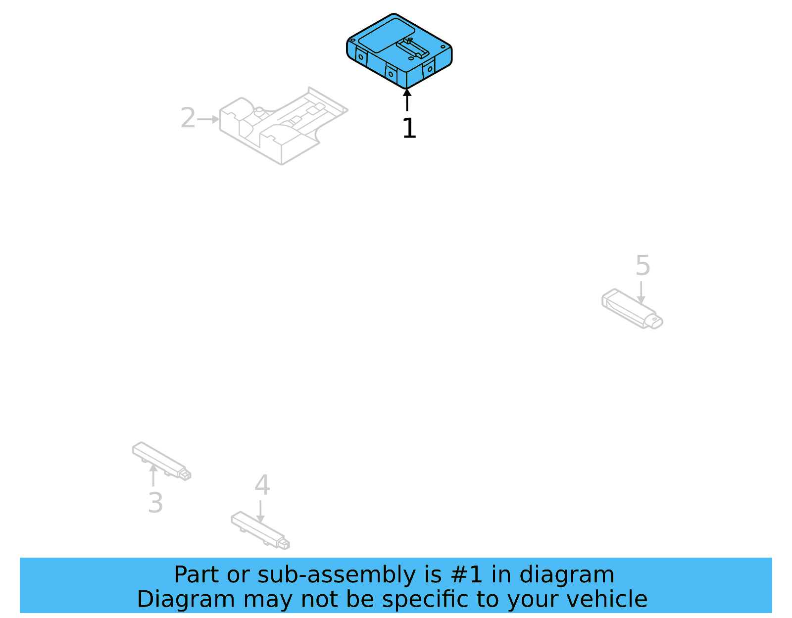 Control Module 3Q0-959-435-M - View 3