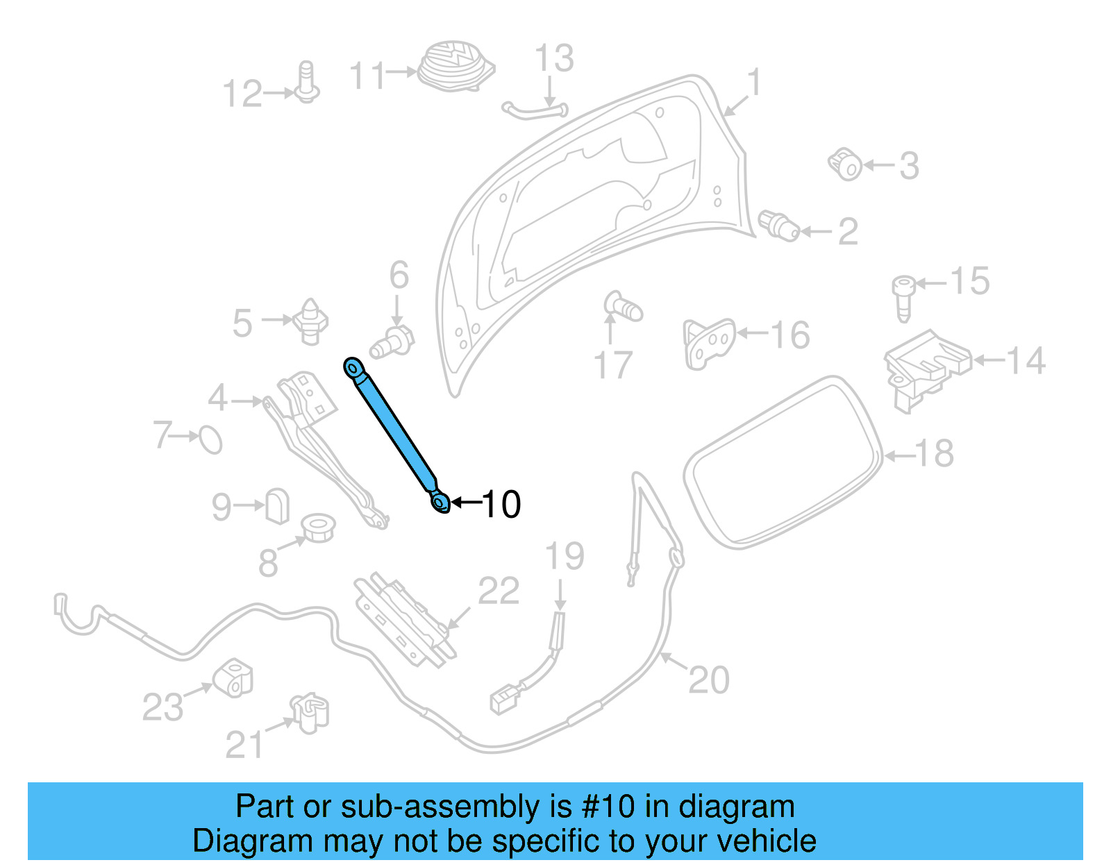 Support Cylinder 5C3-827-550-E - View 4