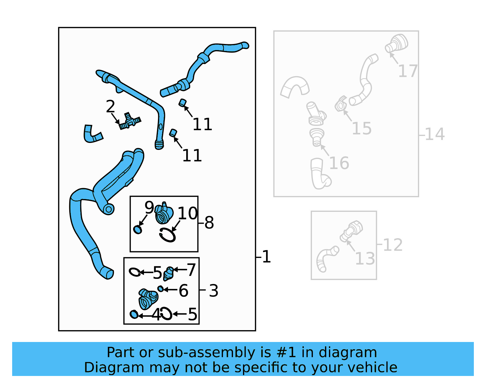 Hose & Tube Assembly 5QM-121-049-E - View 4