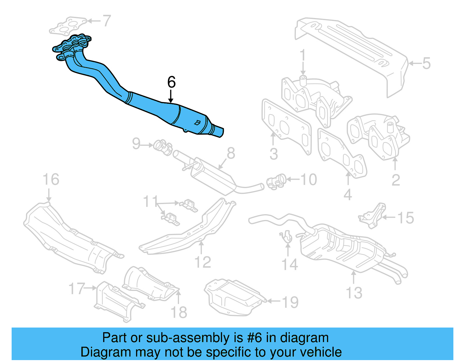 Converter & Pipe 1J0-254-507-KX - View 2