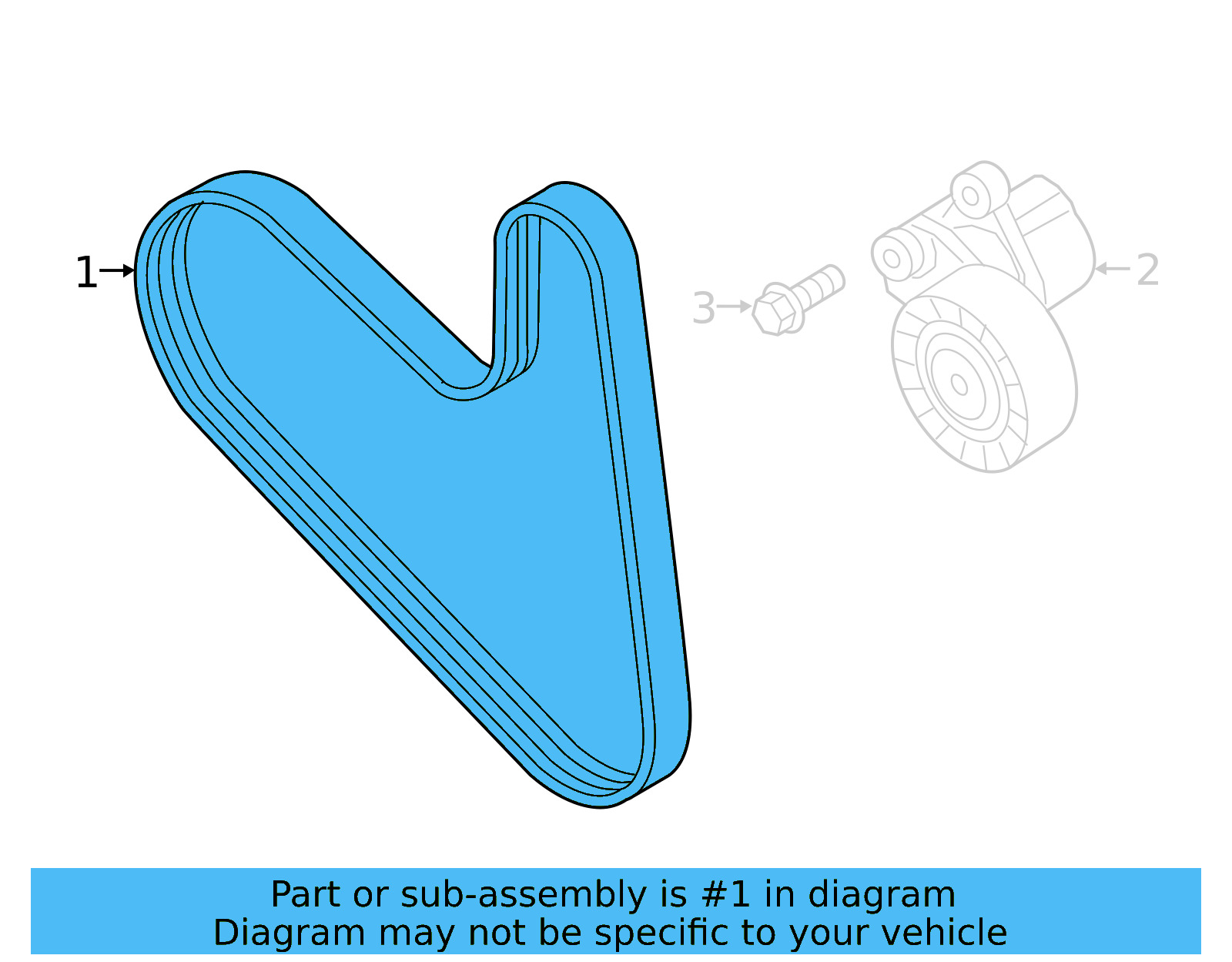 Serpentine Belt 04E-145-933-AG - View 15