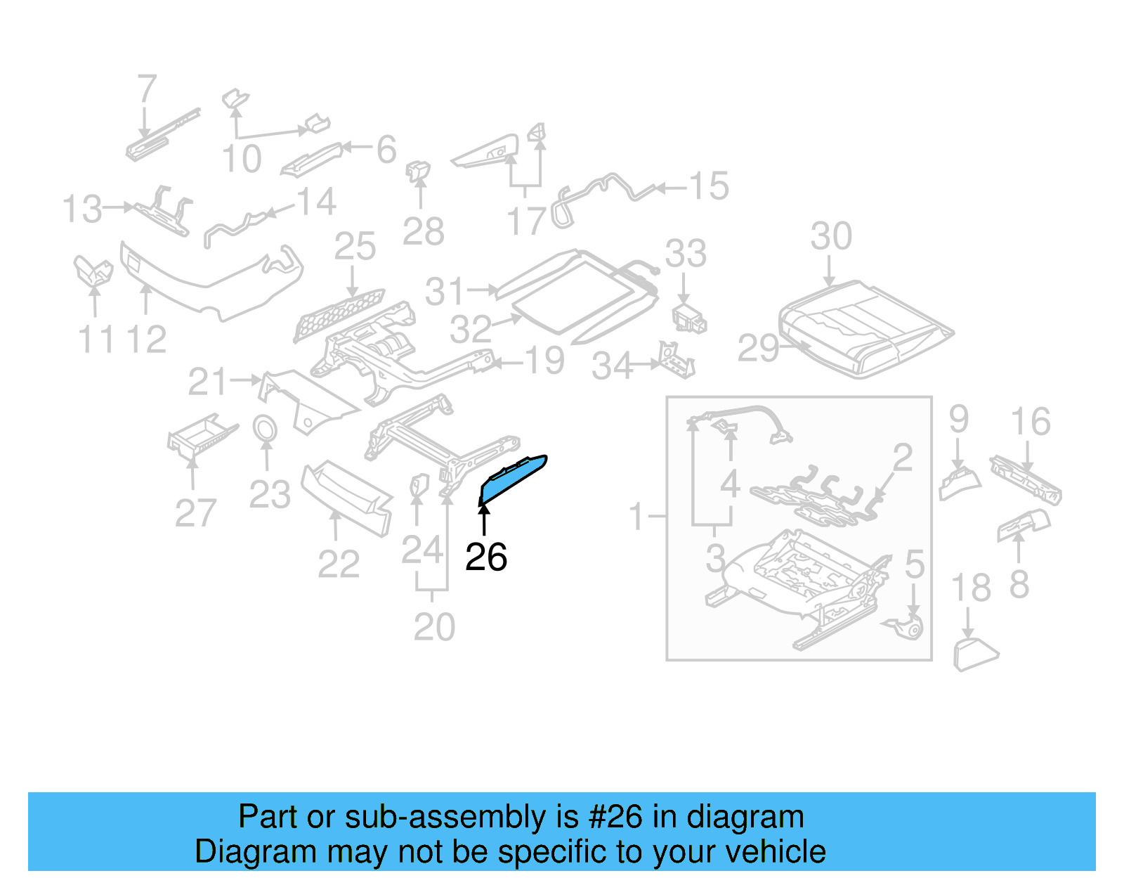 Side Cover 7L0-881-471-H-5J6 - View 2