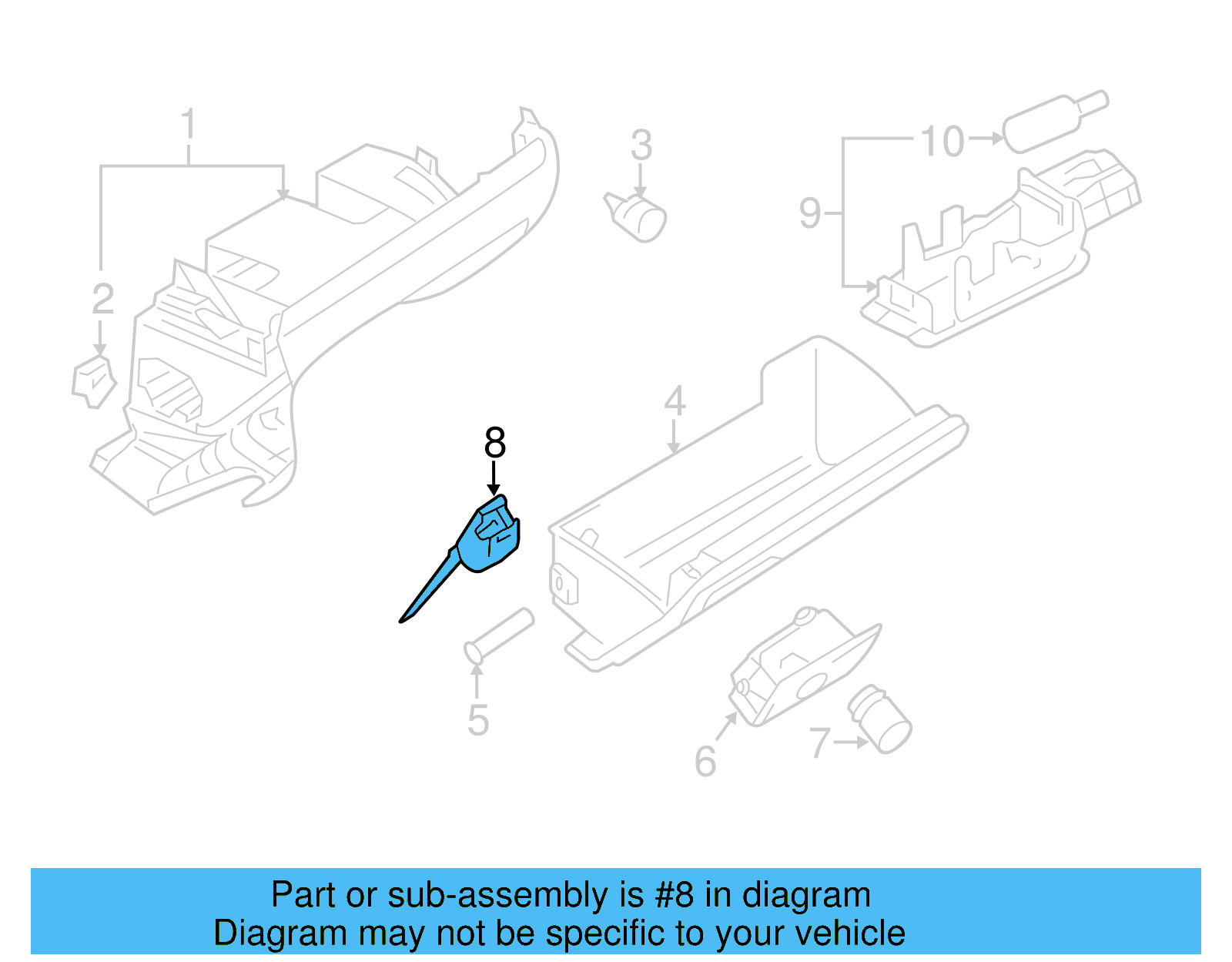 Stop 1K0-858-309-D - View 4