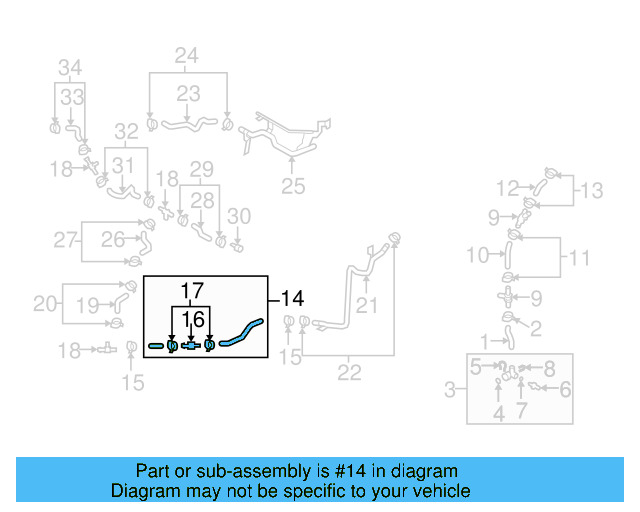 Overflow Hose Clamp N-906-867-01 - View 322