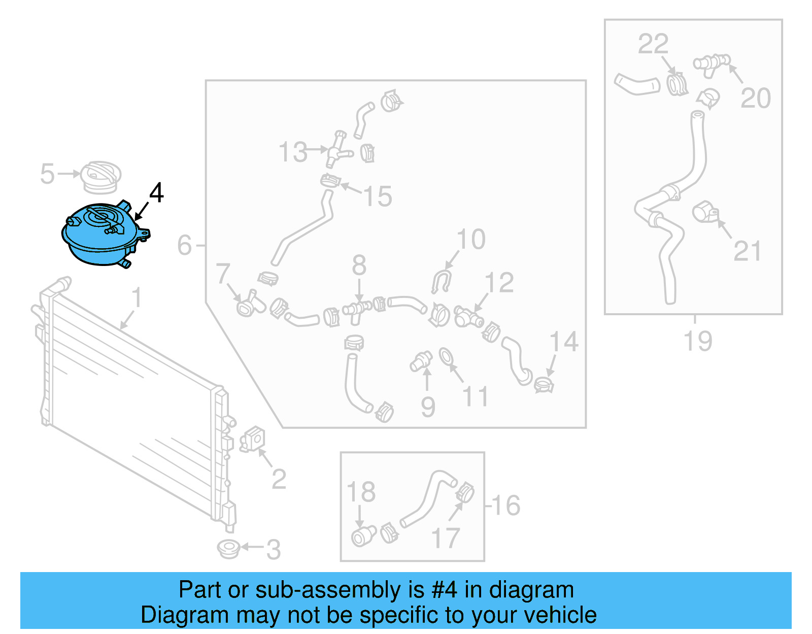 Expansion Tank 5QM-121-407-C - View 20