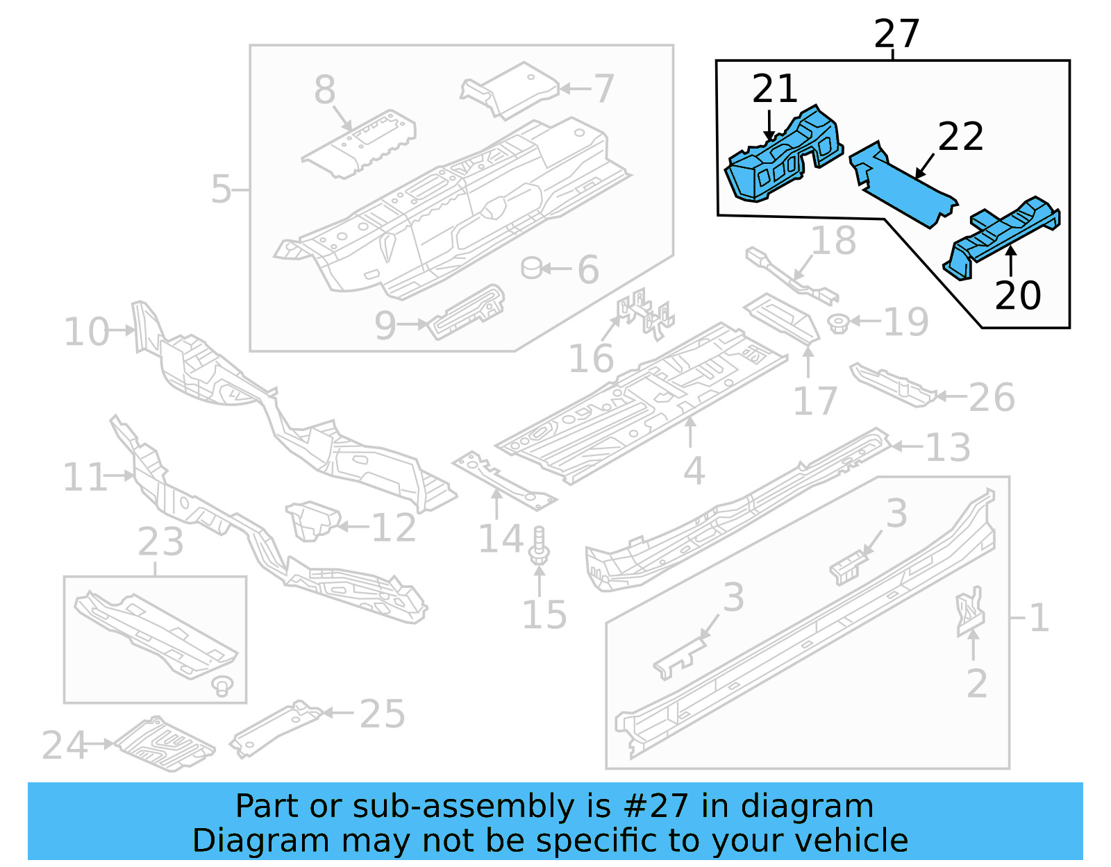 Mount Assembly 5QA-802-225 - View 2
