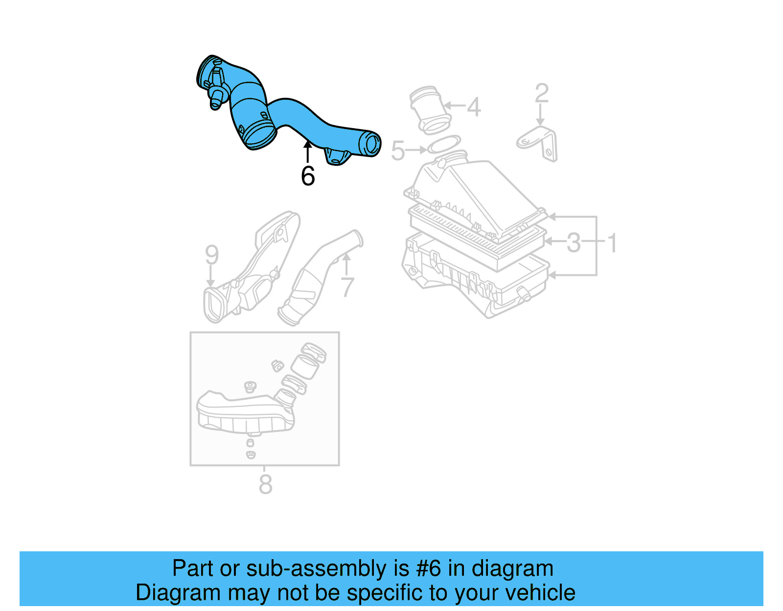 Connector Pipe 1C0-133-354-D - View 11