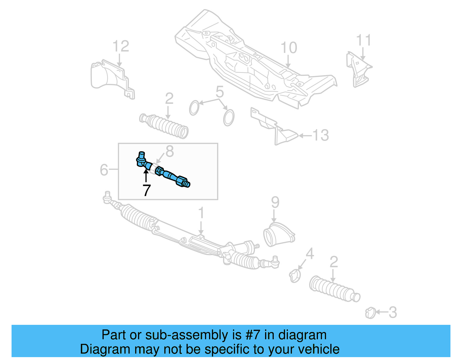 Outer Tie Rod 4F0-419-811-E - View 17