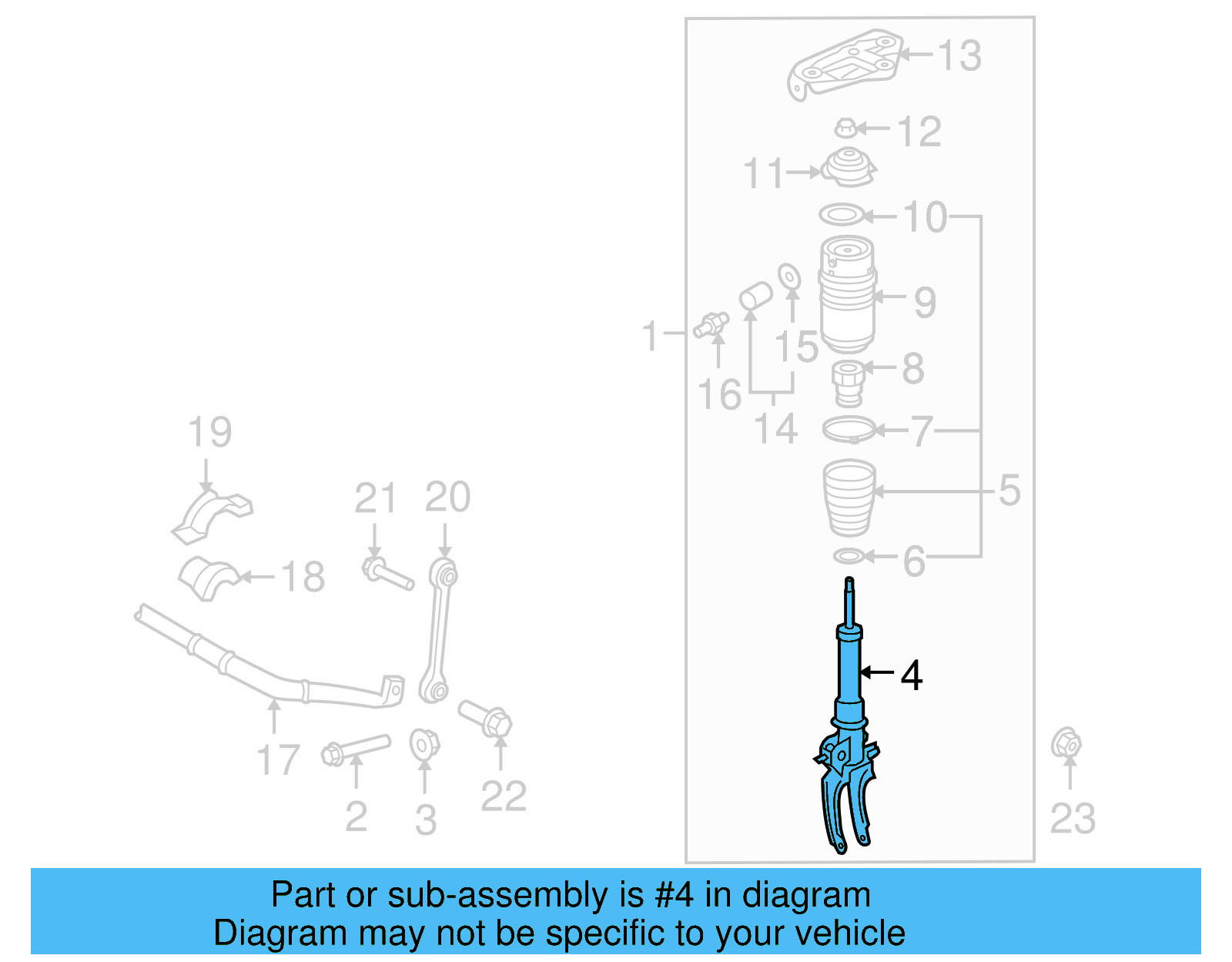 Shock 7L6-413-031-R - View 4