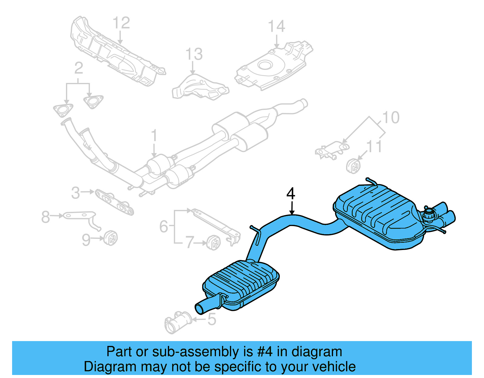 Muffler 1K6-253-181-JQ - View 6