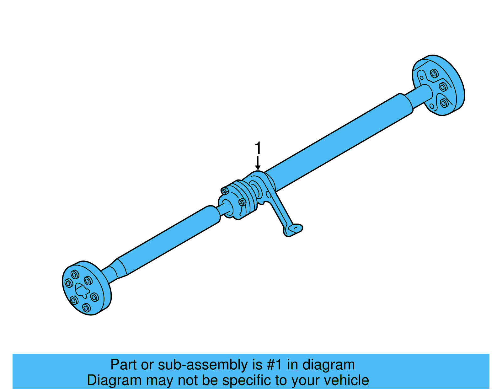Drive Shaft 3C0-521-101-AJ - View 5