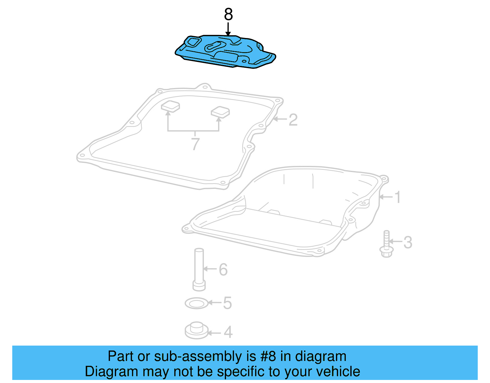 Transmission Oil Filter 09P-325-429 - View 9