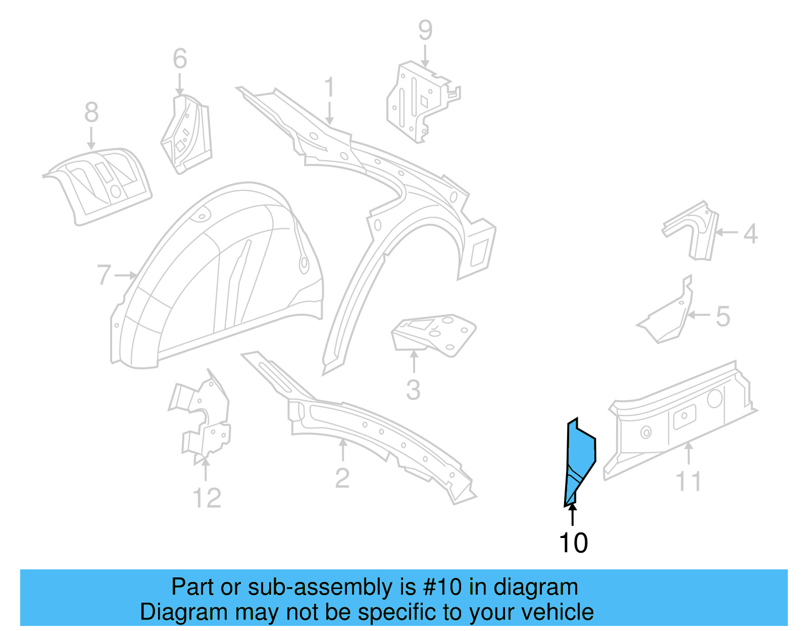 Corner Reinforced 5C5-803-853 - View 9