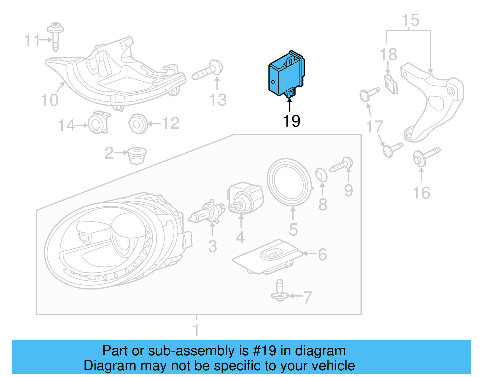 Control Module 6R0-907-357-Z08 - View 3