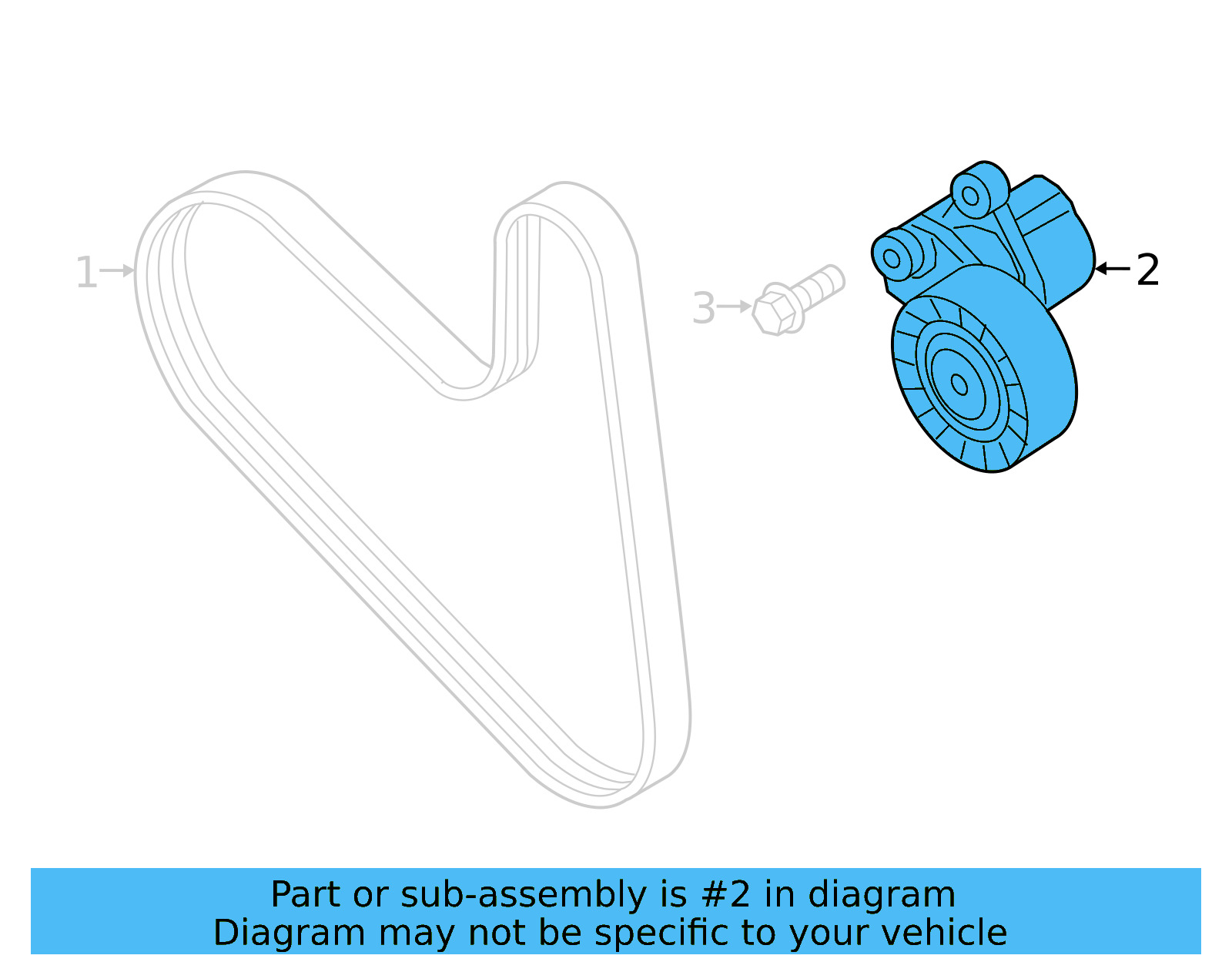 Belt Tensioner 04E-145-299-N - View 24