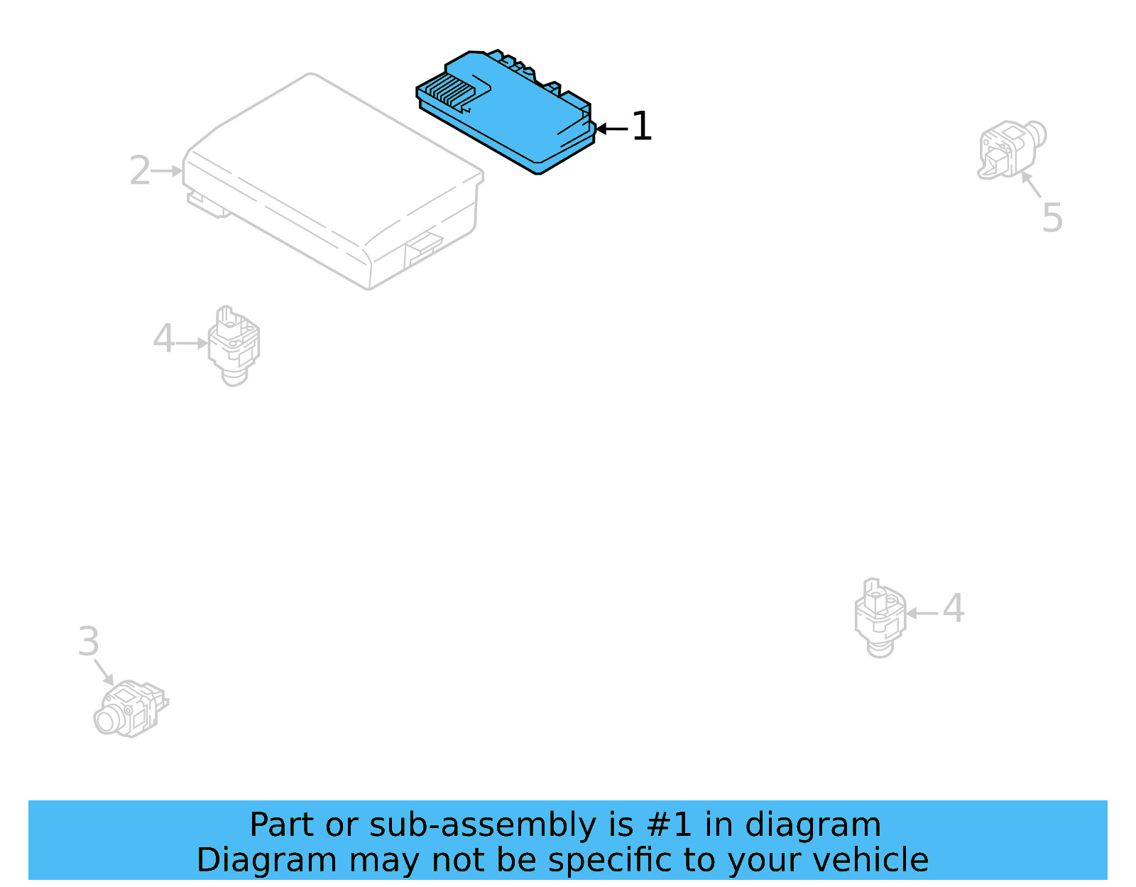 Module 5Q0-907-556-E - View 2