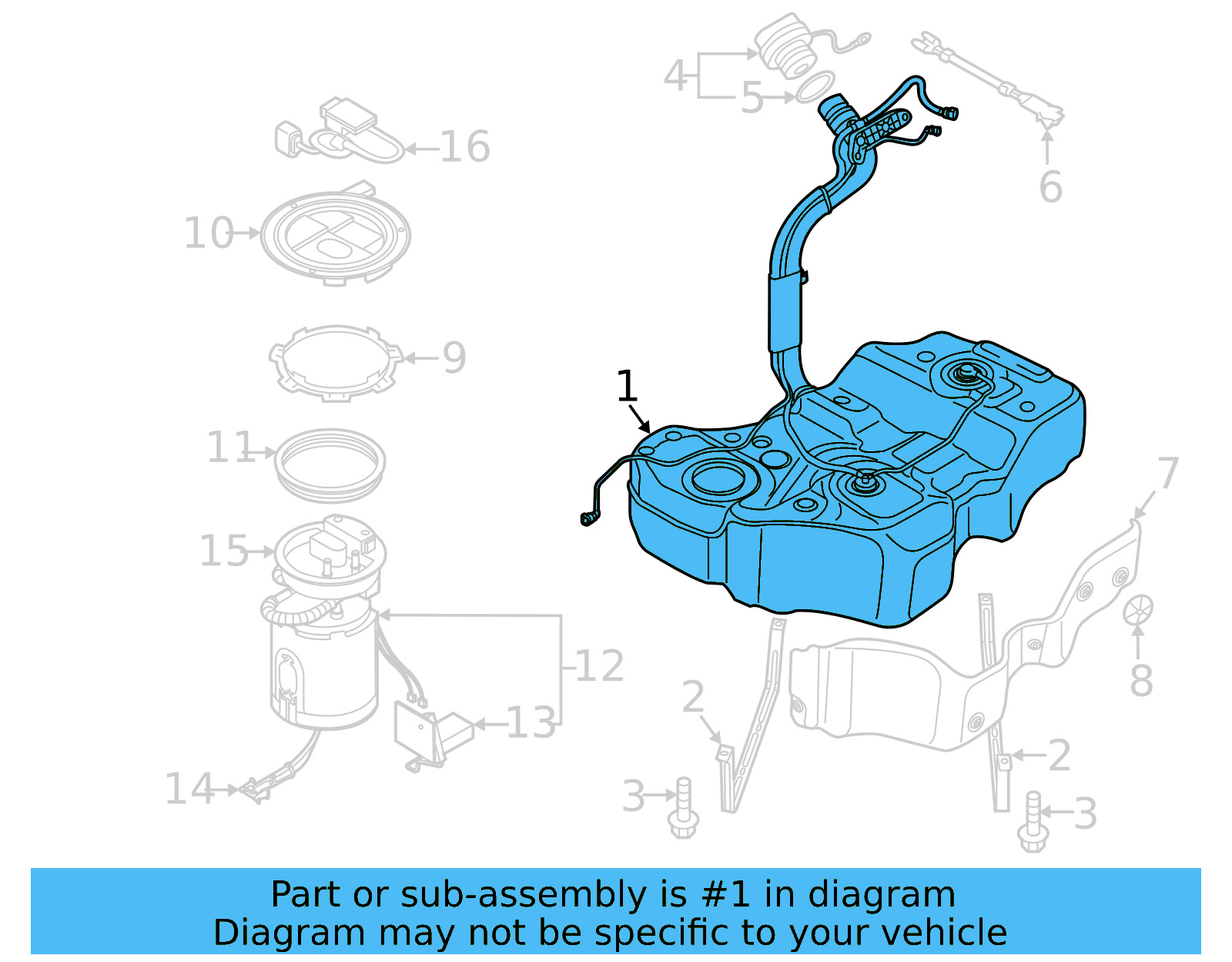Fuel Tank 561-201-055-AB - View 5