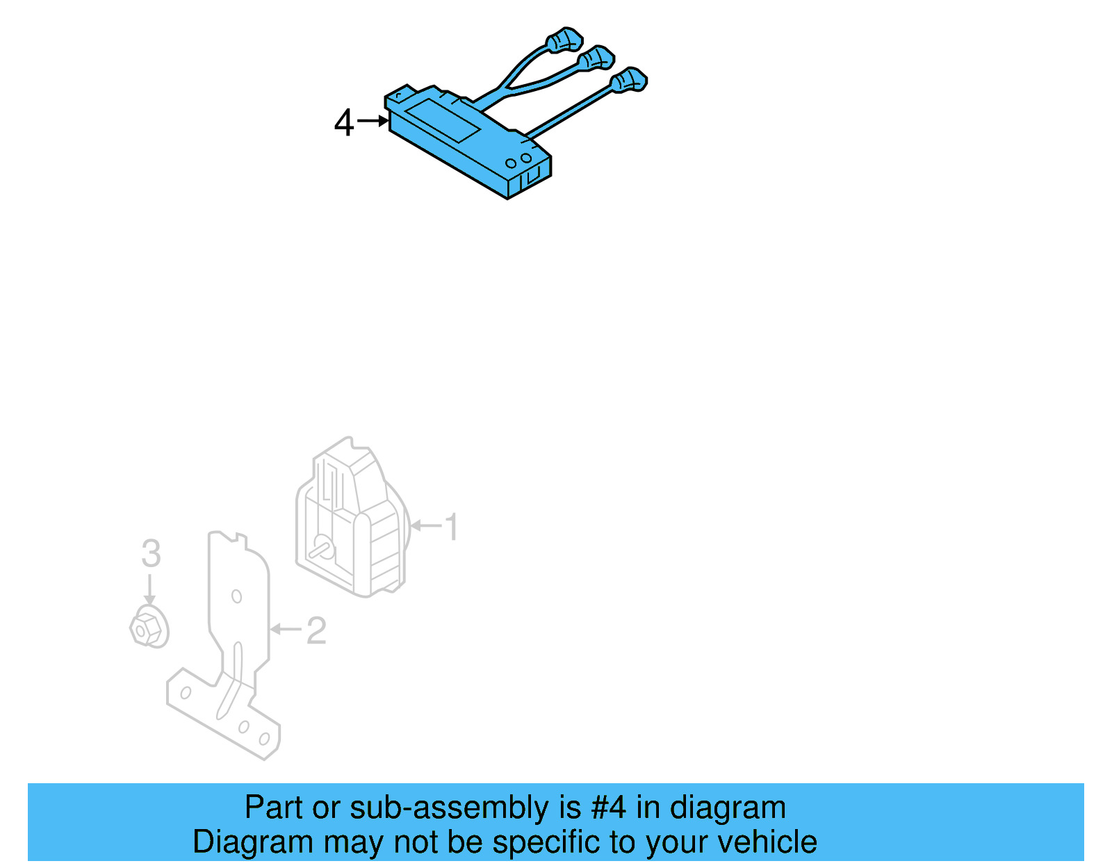 Motion Sensor 5Q0-951-172-A - View 2