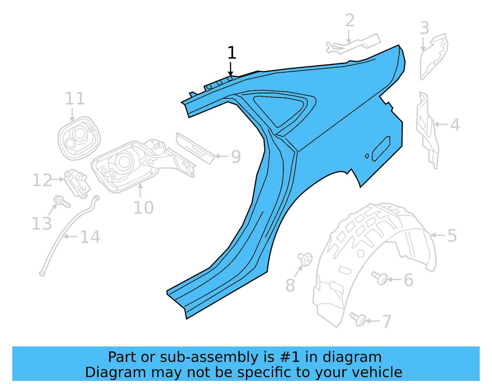 Quarter Panel 17A-809-843 - View 4