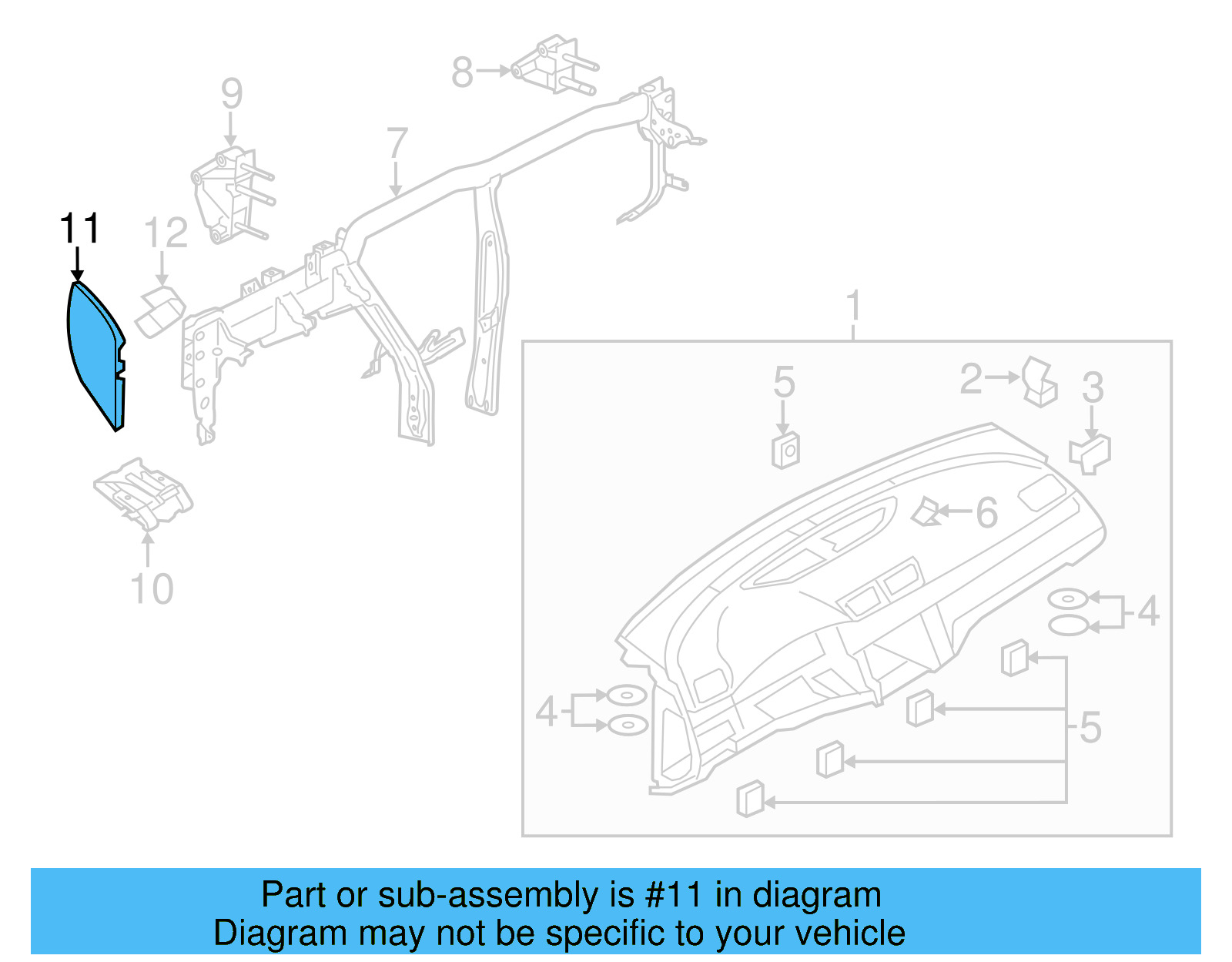 Side Cover 3C1-858-217-D-1QB - View 9
