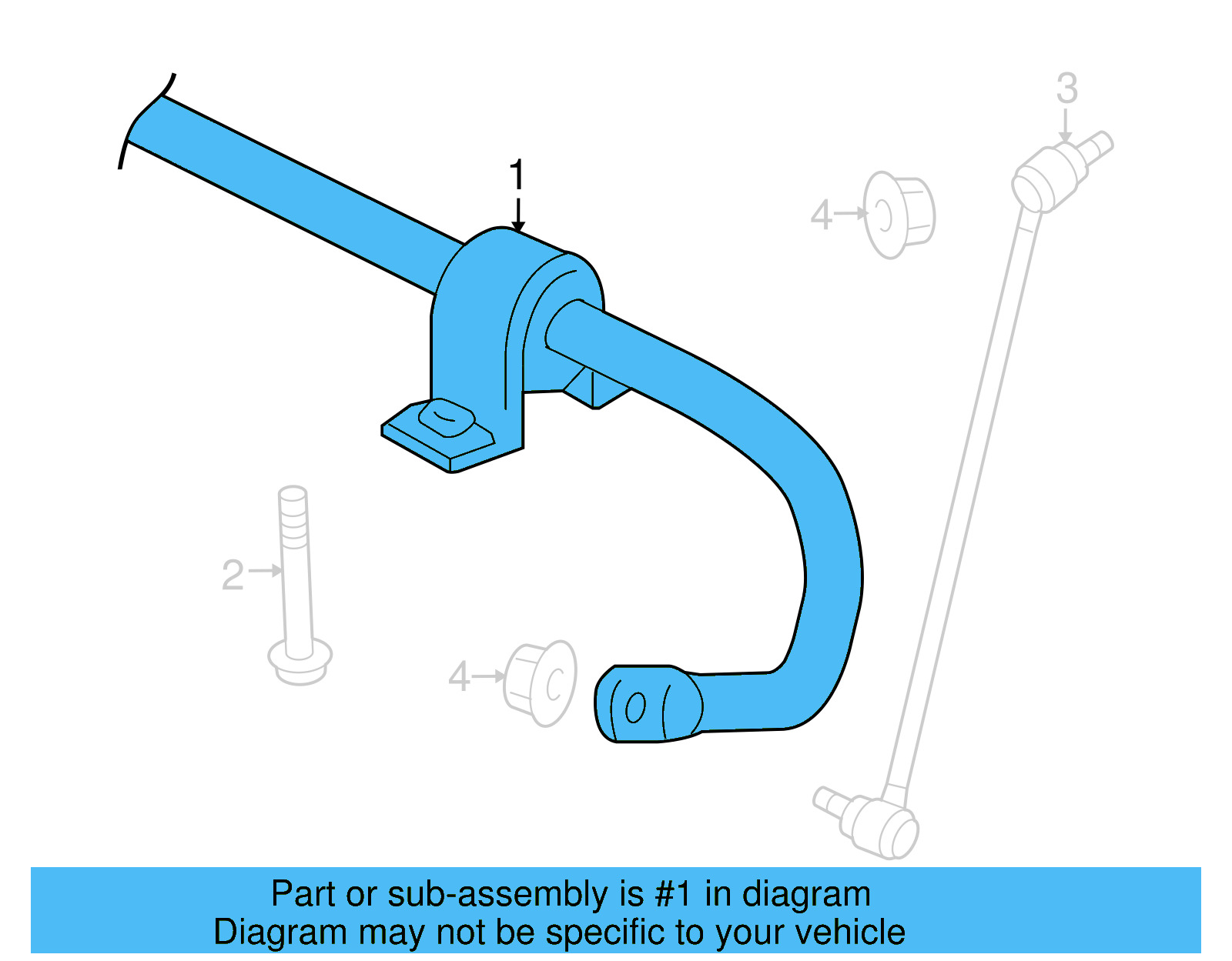 Stabilizer Bar 3C0-411-303-T - View 12