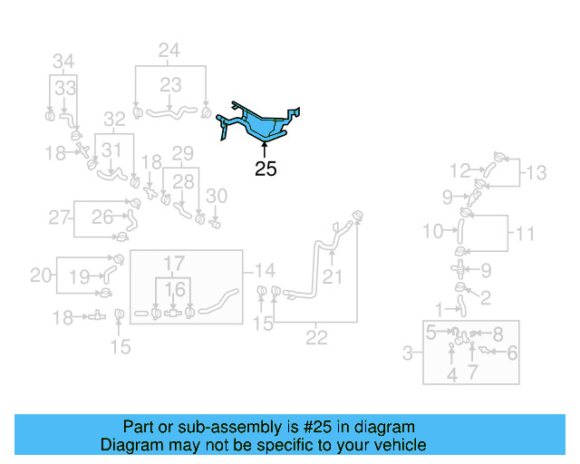 Engine Coolant Pipe 022-131-561-Q - View 7