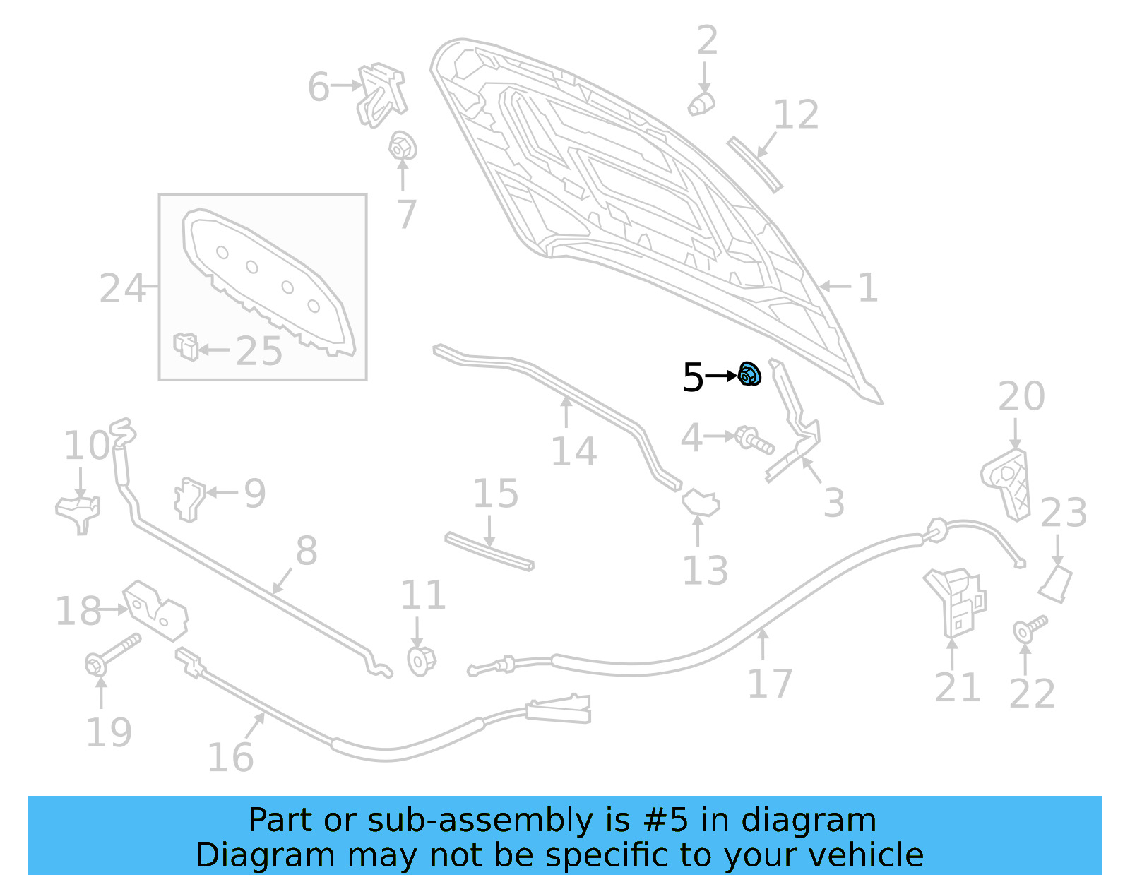 Support Rod 17A-823-363-A - View 6
